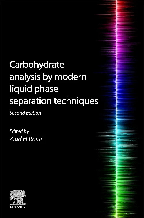 Coperta cărții "Carbohydrate Analysis by Modern Liquid Phase Separation Techniques" de autor necunoscut