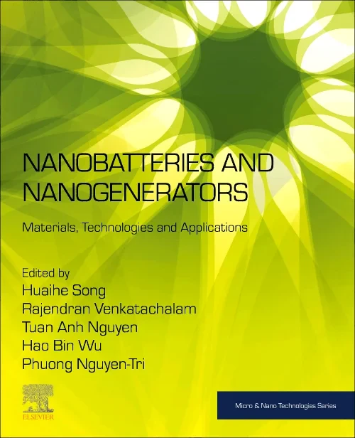 Coperta cărții "Nanobatteries and Nanogenerators" de autor necunoscut