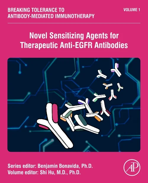 Coperta cărții "Novel Sensitizing Agents for Therapeutic Anti-EGFR Antibodies" de autor necunoscut