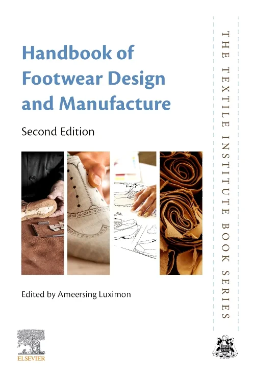 Coperta cărții "Handbook of Footwear Design and Manufacture" de autor necunoscut