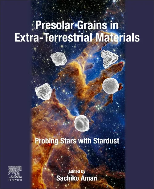 Coperta cărții "Presolar Grains in Extra-Terrestrial Materials" de autor necunoscut