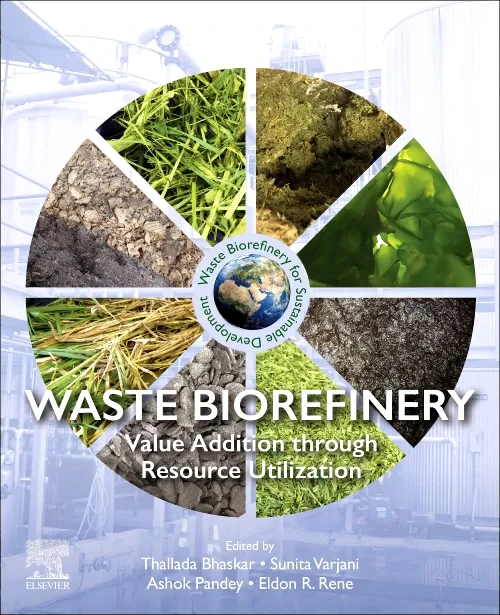 Coperta cărții "Waste Biorefinery" de autor necunoscut
