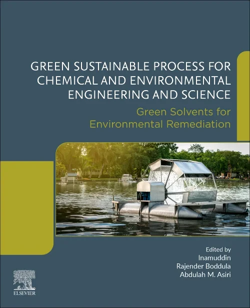 Coperta cărții "Green Sustainable Process for Chemical and Environmental Engineering and Science" de autor necunoscut