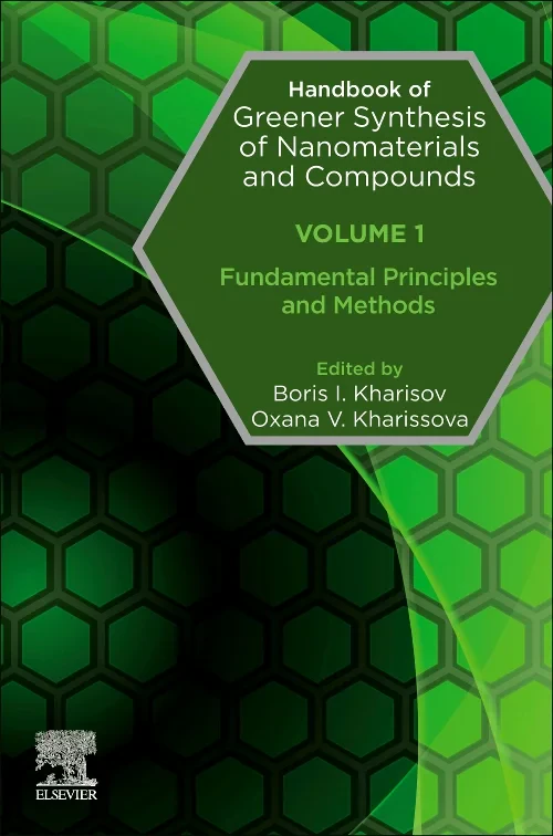 Coperta cărții "Handbook of Greener Synthesis of Nanomaterials and Compounds" de autor necunoscut