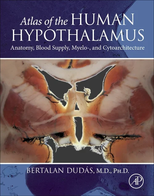 Coperta cărții "Atlas of the Human Hypothalamus" de autor necunoscut