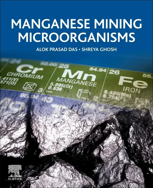 Coperta cărții "Manganese Mining Microorganisms" de autor necunoscut