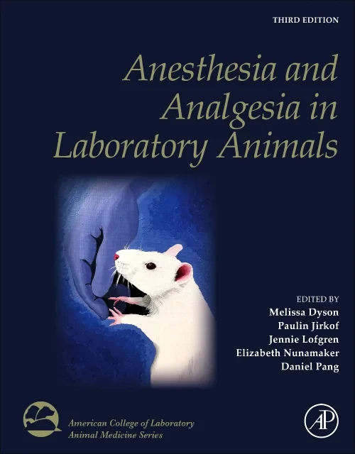 Coperta cărții "Anesthesia and Analgesia in Laboratory Animals" de autor necunoscut