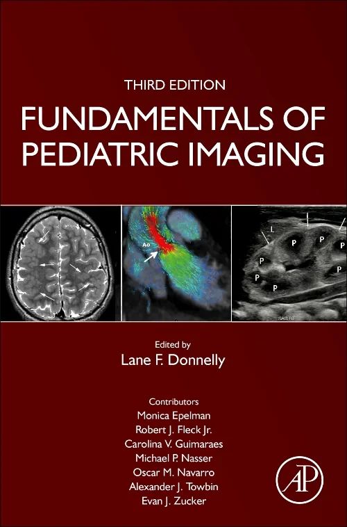 Coperta cărții "Fundamentals of Pediatric Imaging" de autor necunoscut