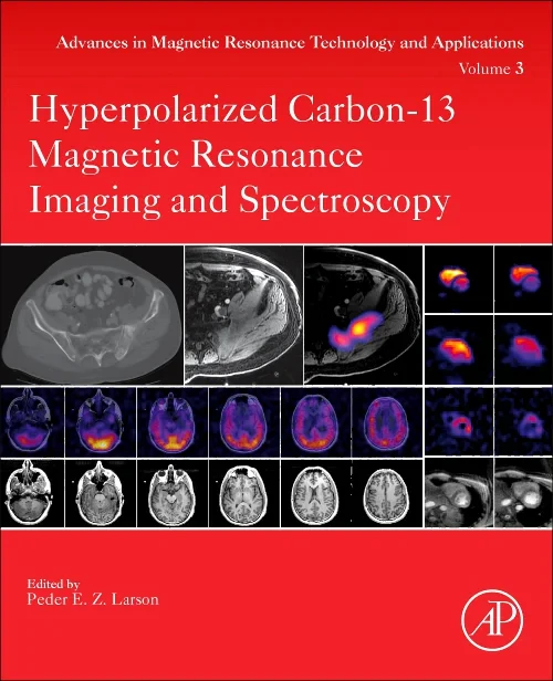 Coperta cărții "Hyperpolarized Carbon-13 Magnetic Resonance Imaging and Spectroscopy" de autor necunoscut