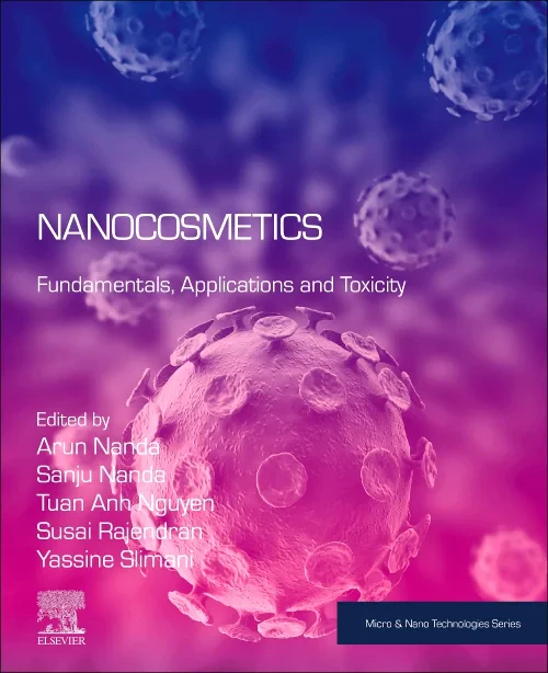 Coperta cărții "Nanocosmetics" de autor necunoscut