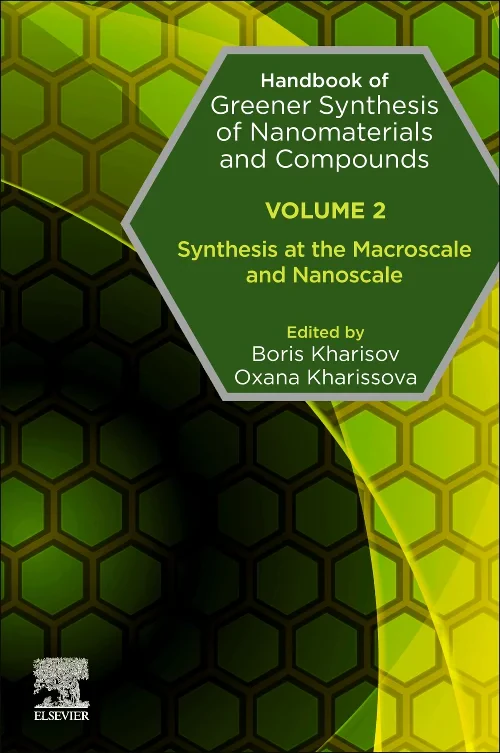 Coperta cărții "Handbook of Greener Synthesis of Nanomaterials and Compounds" de autor necunoscut