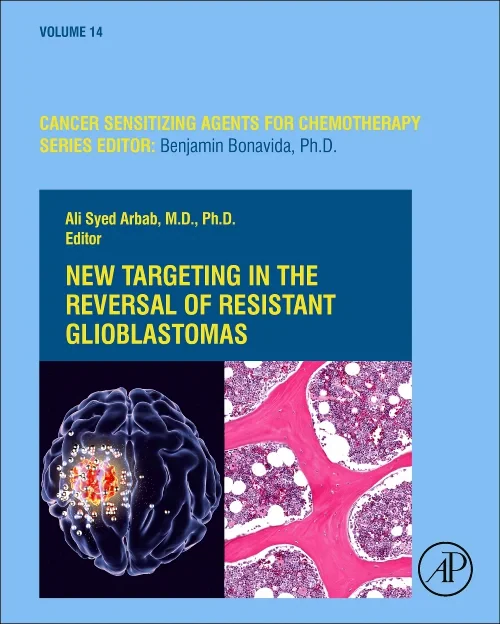 Coperta cărții "New Targeting in The Reversal of Resistant Glioblastomas" de autor necunoscut