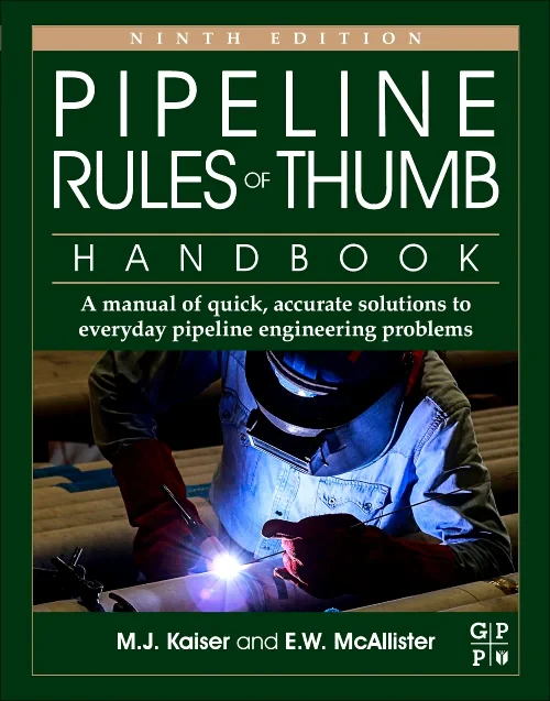 Coperta cărții "Pipeline Rules of Thumb Handbook" de autor necunoscut