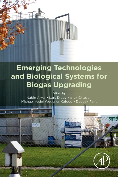 Coperta cărții "Emerging Technologies and Biological Systems for Biogas Upgrading" de autor necunoscut