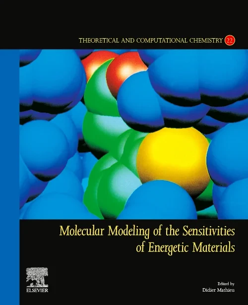 Coperta cărții "Molecular Modeling of the Sensitivities of Energetic Materials" de autor necunoscut