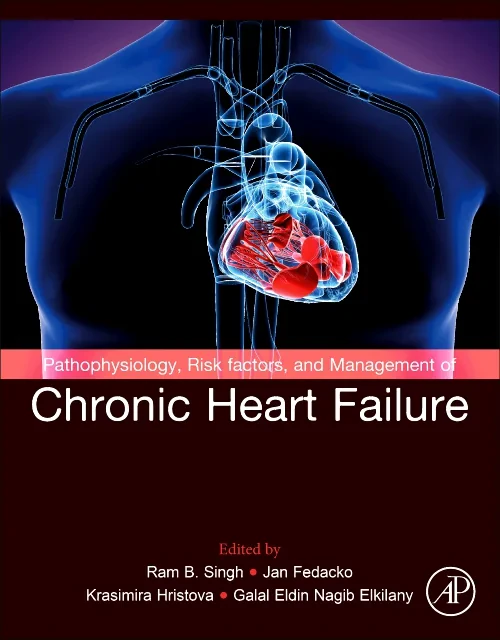 Coperta cărții "Pathophysiology, Risk Factors, and Management of Chronic Heart Failure" de autor necunoscut
