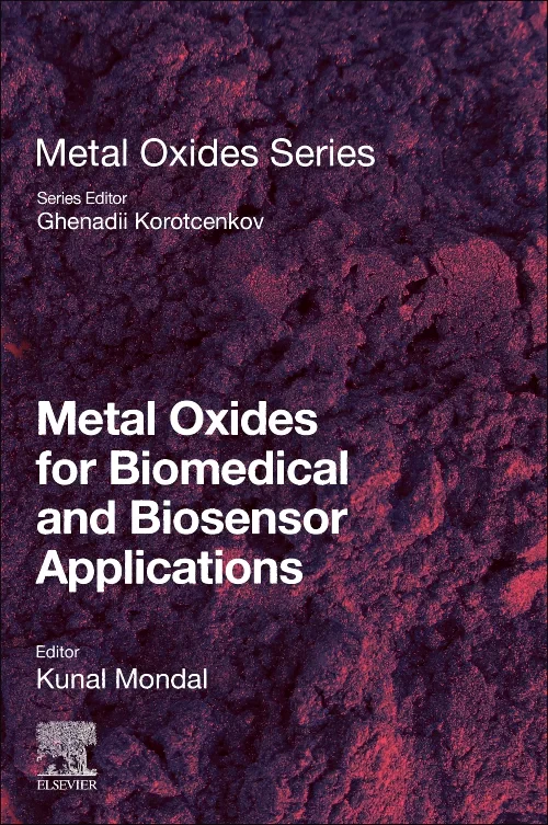 Coperta cărții "Metal Oxides for Biomedical and Biosensor Applications" de autor necunoscut