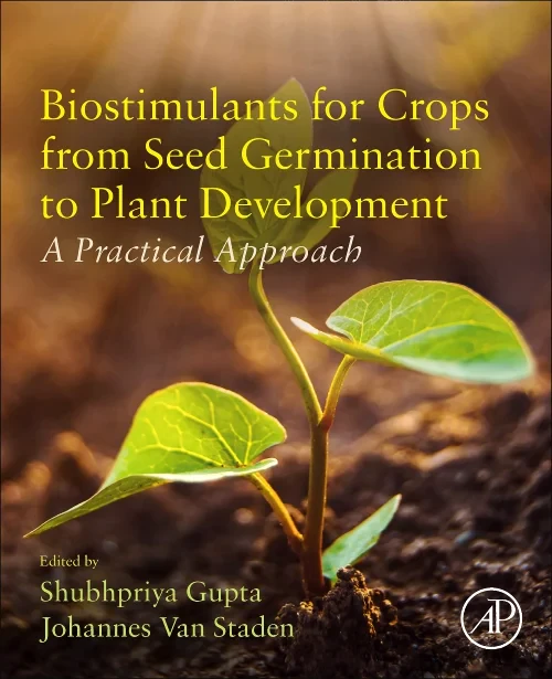 Coperta cărții "Biostimulants for Crops from Seed Germination to Plant Development" de autor necunoscut