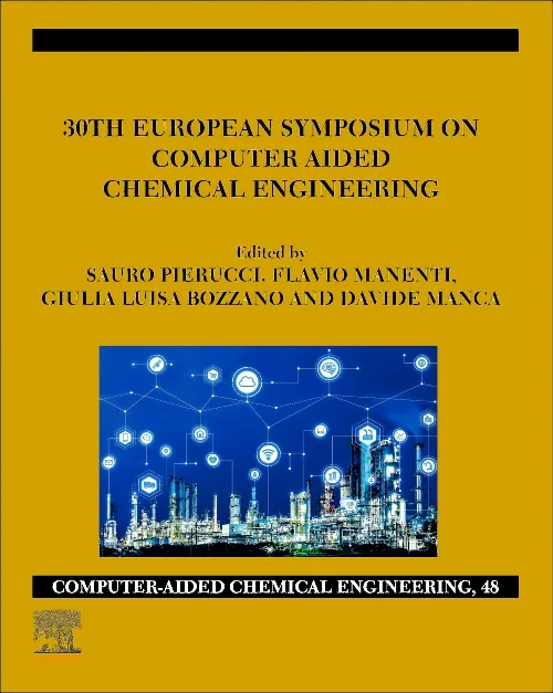 Coperta cărții "30th European Symposium on Computer Aided Chemical Engineering" de autor necunoscut