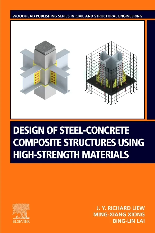 Coperta cărții "Design of Steel-Concrete Composite Structures Using High-Strength Materials" de autor necunoscut