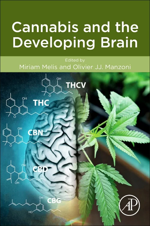 Coperta cărții "Cannabis and the Developing Brain" de autor necunoscut
