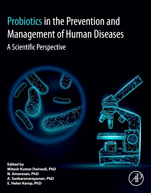 Coperta cărții "Probiotics in The Prevention and Management of Human Diseases" de autor necunoscut