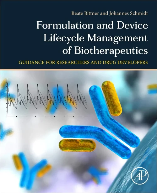 Coperta cărții "Formulation and Device Lifecycle Management of Biotherapeutics" de autor necunoscut