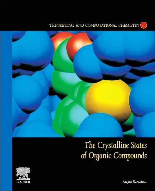 Coperta cărții "The Crystalline States of Organic Compounds" de autor necunoscut