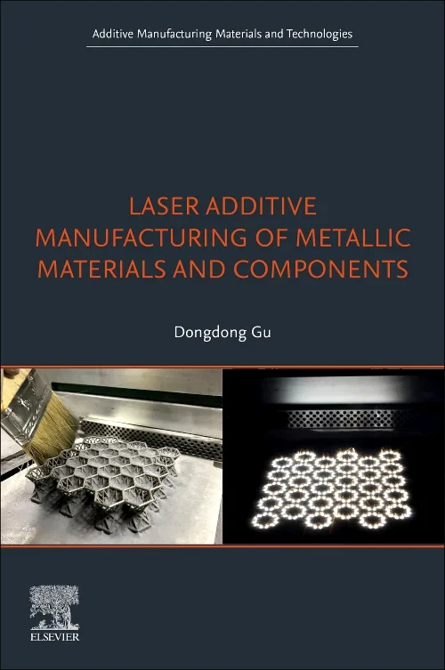 Coperta cărții "Laser Additive Manufacturing of Metallic Materials and Components" de autor necunoscut