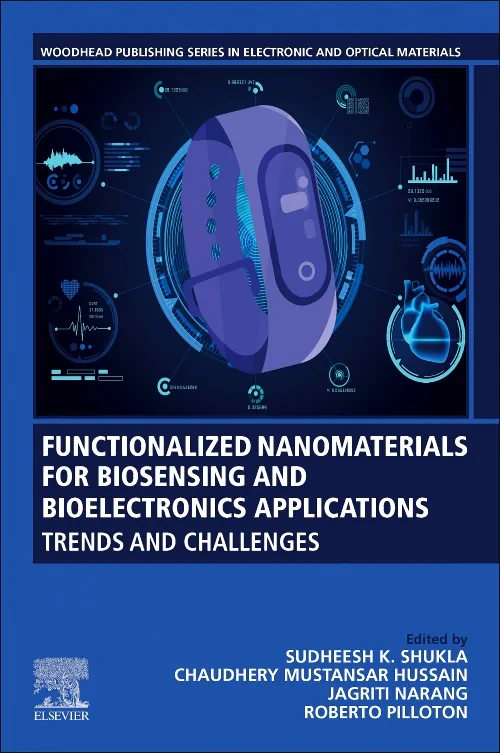 Coperta cărții "Functionalized Nanomaterials for Biosensing and Bioelectronics Applications" de autor necunoscut