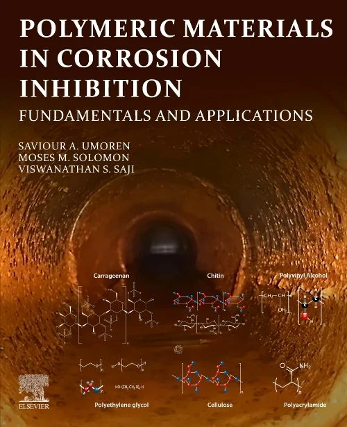 Coperta cărții "Polymeric Materials in Corrosion Inhibition" de autor necunoscut