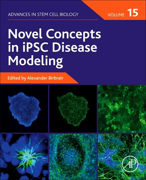 Coperta cărții "Novel Concepts in iPSC Disease Modeling" de autor necunoscut
