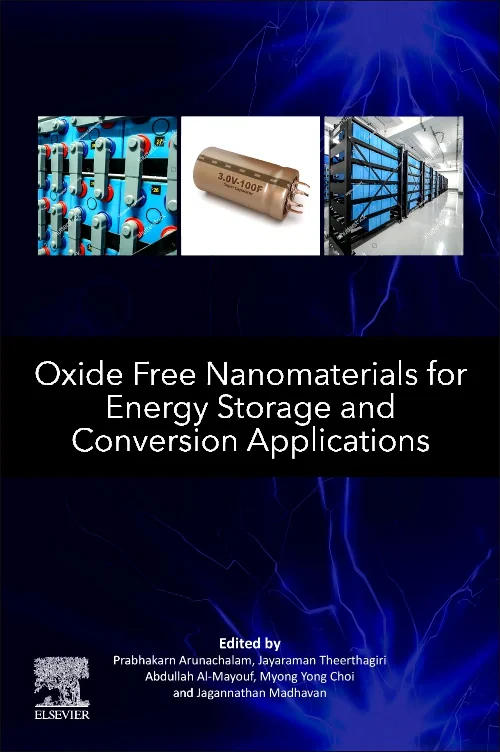 Coperta cărții "Oxide Free Nanomaterials for Energy Storage and Conversion Applications" de autor necunoscut