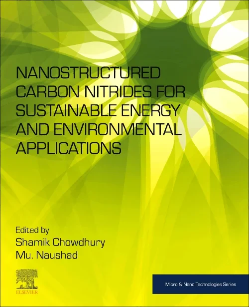 Coperta cărții "Nanostructured Carbon Nitrides for Sustainable Energy and Environmental Applications" de autor necunoscut