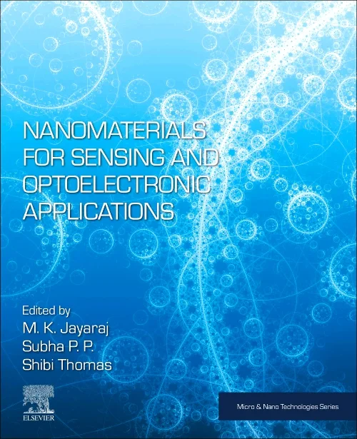 Coperta cărții "Nanomaterials for Sensing and Optoelectronic Applications" de autor necunoscut