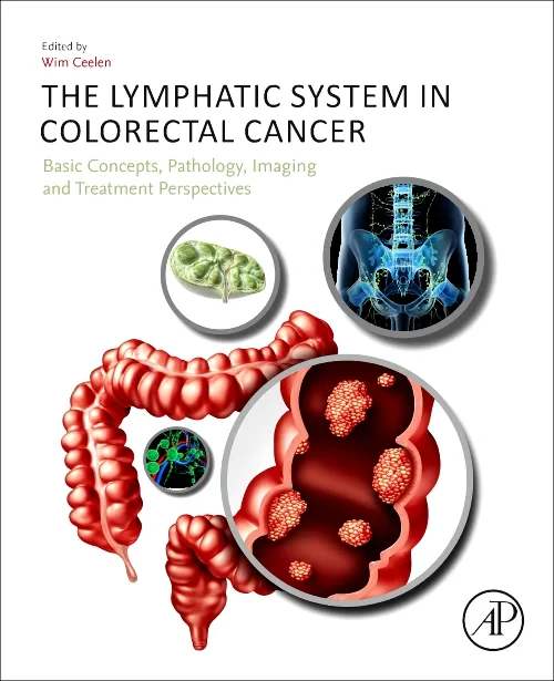 Coperta cărții "The Lymphatic System in Colorectal Cancer" de autor necunoscut