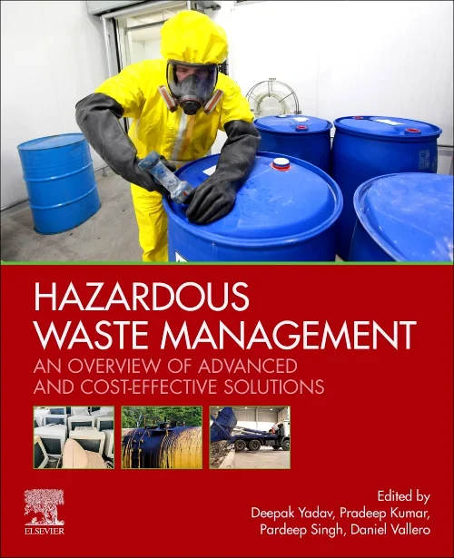 Coperta cărții "Hazardous Waste Management" de autor necunoscut