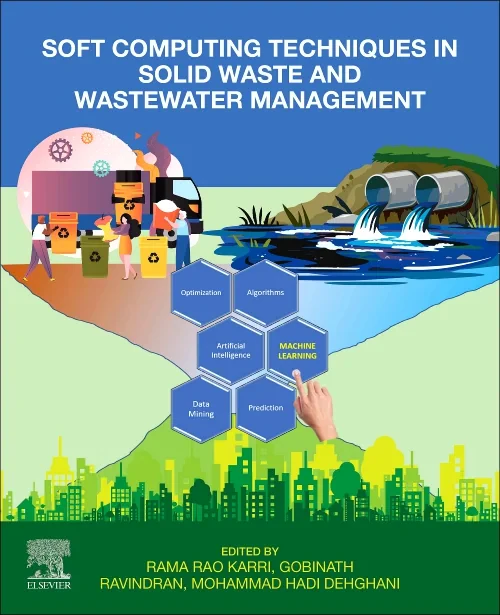 Coperta cărții "Soft Computing Techniques in Solid Waste and Wastewater Management" de autor necunoscut