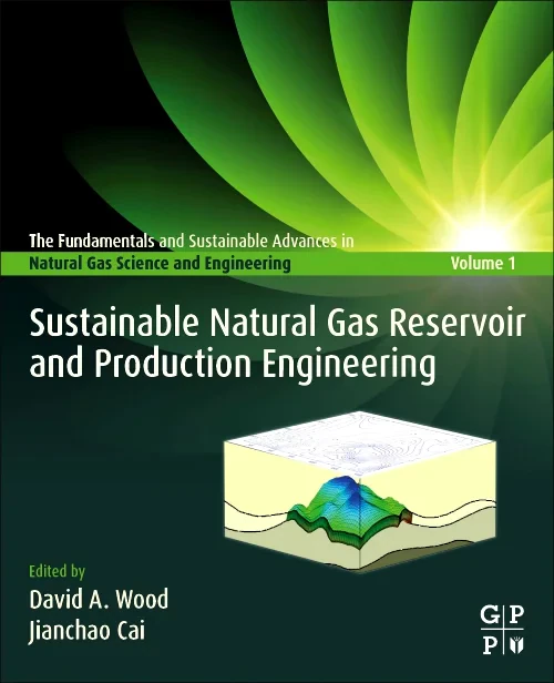 Coperta cărții "Sustainable Natural Gas Reservoir and Production Engineering" de autor necunoscut
