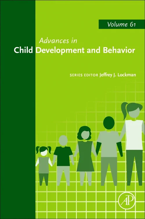 Coperta cărții "Advances in Child Development and Behavior" de autor necunoscut