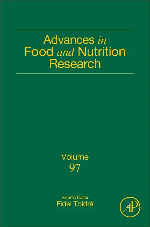 Coperta cărții "Advances in Food and Nutrition Research" de autor necunoscut
