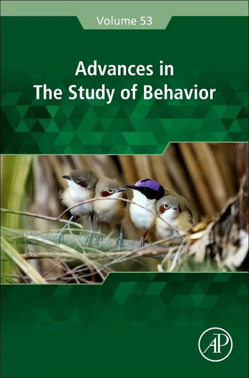 Coperta cărții "Advances in the Study of Behavior" de autor necunoscut