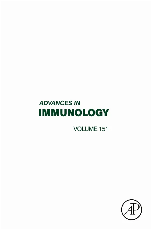 Coperta cărții "Advances in Immunology" de autor necunoscut