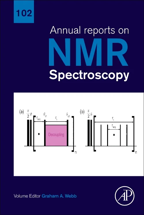 Coperta cărții "Annual Reports on NMR Spectroscopy" de autor necunoscut