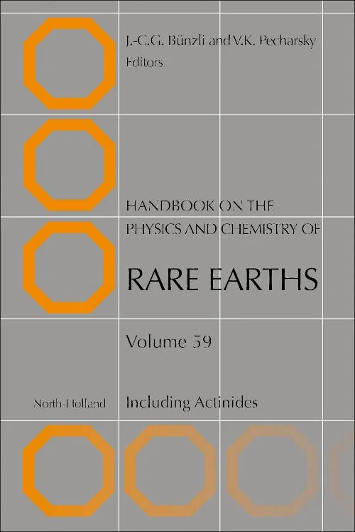 Coperta cărții "Handbook on the Physics and Chemistry of Rare Earths" de autor necunoscut