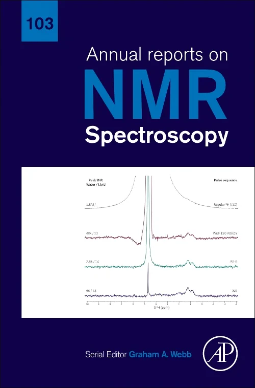 Coperta cărții "Annual Reports on NMR Spectroscopy" de autor necunoscut