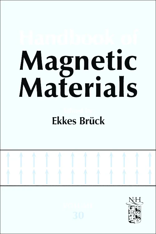 Coperta cărții "Handbook of Magnetic Materials" de autor necunoscut