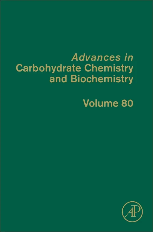 Coperta cărții "Advances in Carbohydrate Chemistry and Biochemistry" de autor necunoscut