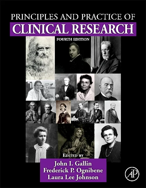 Coperta cărții "Principles and Practice of Clinical Research" de autor necunoscut
