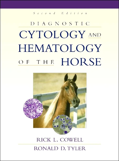 Coperta cărții "Diagnostic Cytology and Hematology of the Horse" de autor necunoscut